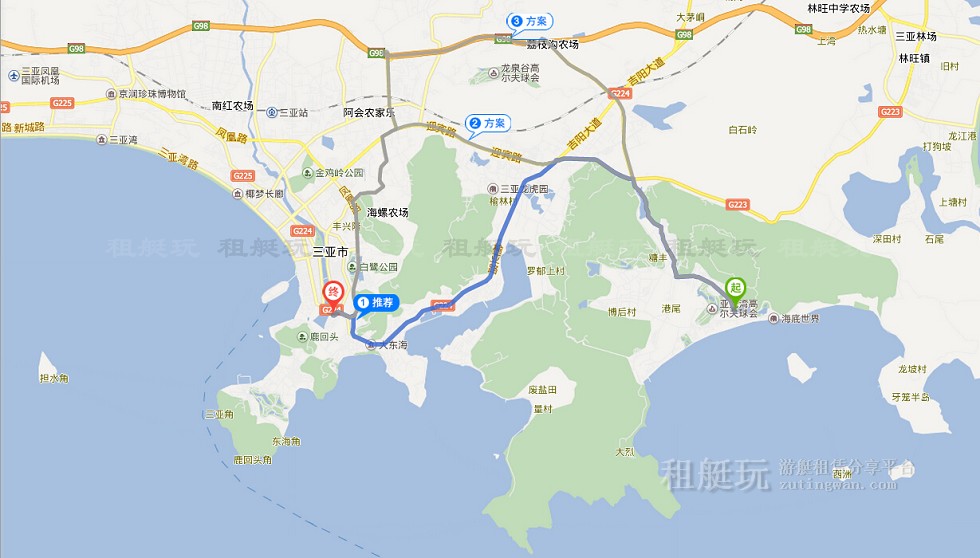 三亞鴻洲國際游艇會碼頭 三亞鴻洲國際游艇會碼頭